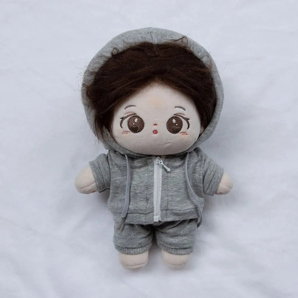 New Multicolor Handmade Hoodies For 10cm Cotton Dolls Fashion Casual Wear Sweatshirt Outfits Cute Dolls Tops Dolls Accessories
