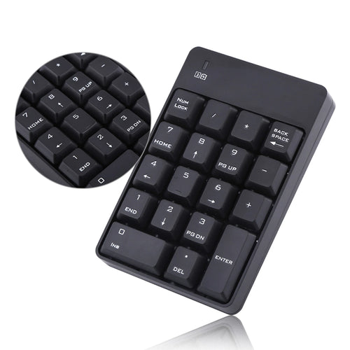 2.4GHz Wireless USB Numeric Computers Keypad Numpad Number 18 Keys Laptop PC Mini Digital Keyboard For Computers Accessories