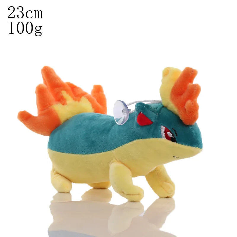New Pokemon Snivy Abra Treecko Plush Kawaii Eevee Charizard Pikachu Genger Jirachi Blastoise Doll Aerodactyl Wholesale Gifts