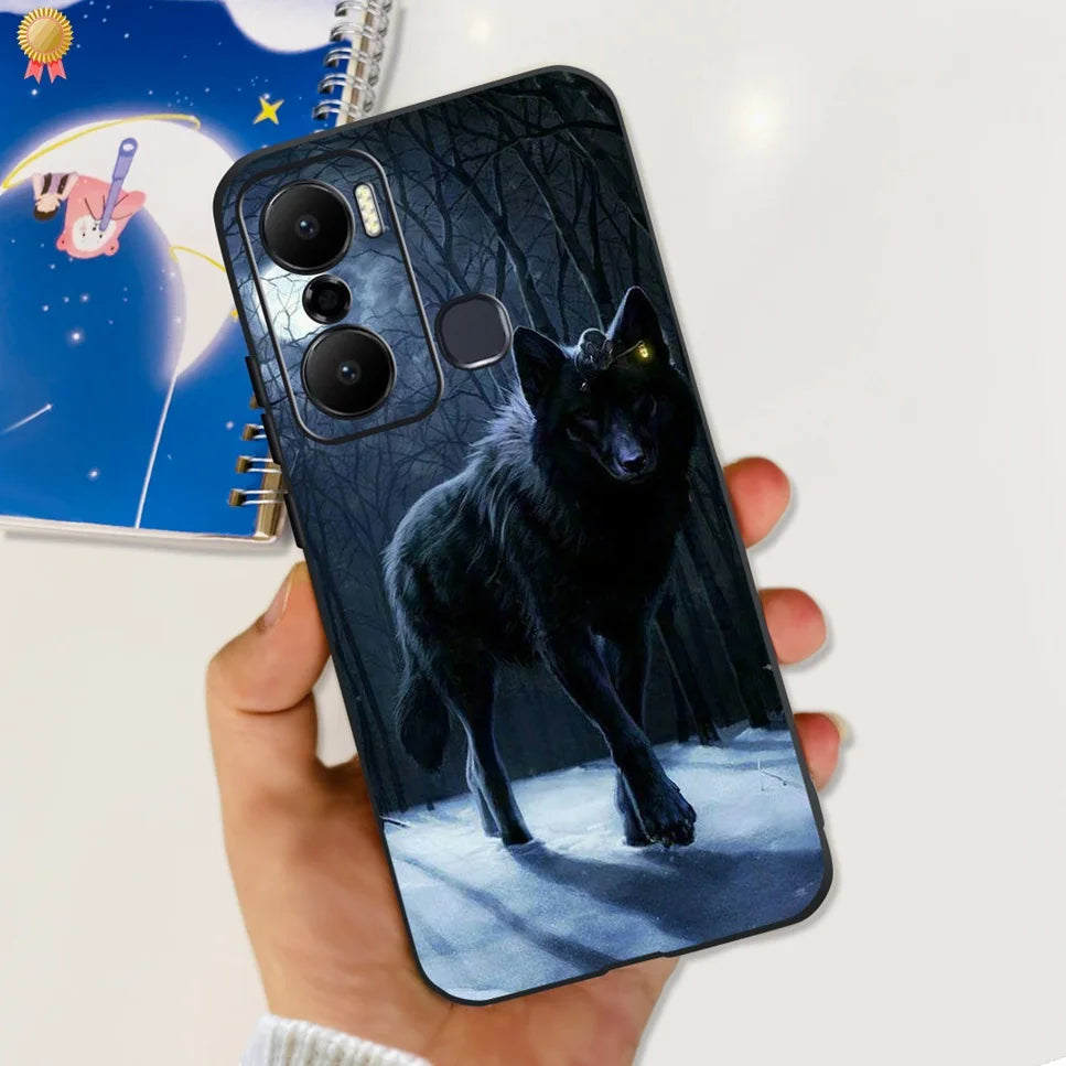 For Infinix Hot 20 Play 20i 4G Case Cute Astronaut Clear TPU Silicone Bumper Cover For Infinix Hot 20 Play 20i Phone Case Funda