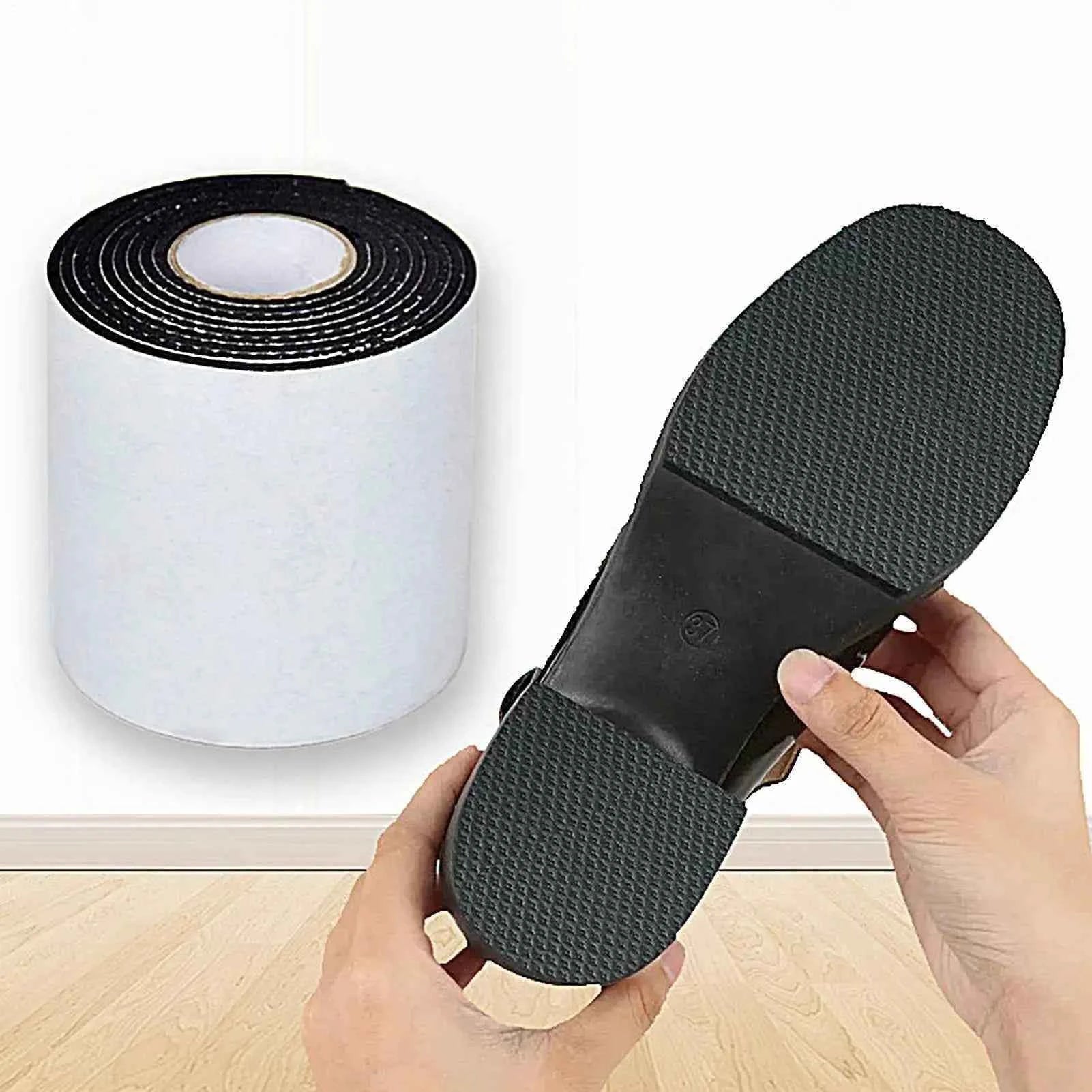 Anti Slip Shoe Grips Self-Adhesive Noise Reduction Tape Shoe Bottom Protector for Offices School Hospital High Heels Boots