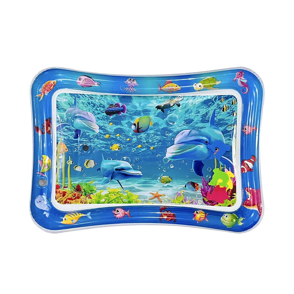 1pc Inflatable PVC Playing Mat Baby Play Water Mat Toddler Pad Kids Early Education Activity Toys Mat Cushion Gift