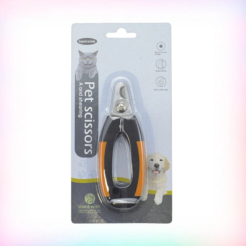 Gold Color Stainless Steel Dog Nail Clippers for Home Grooming