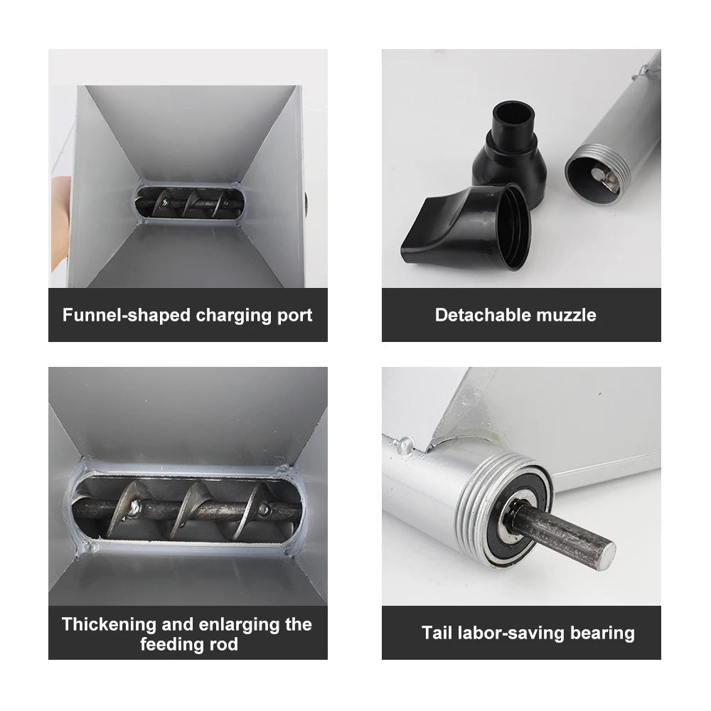 Grout Filling Tools Pointing Grouting Machine Automatic Mortar Grout Tuck Cement Lime Pump Grouting Mortar Sprayer Caulking Gun