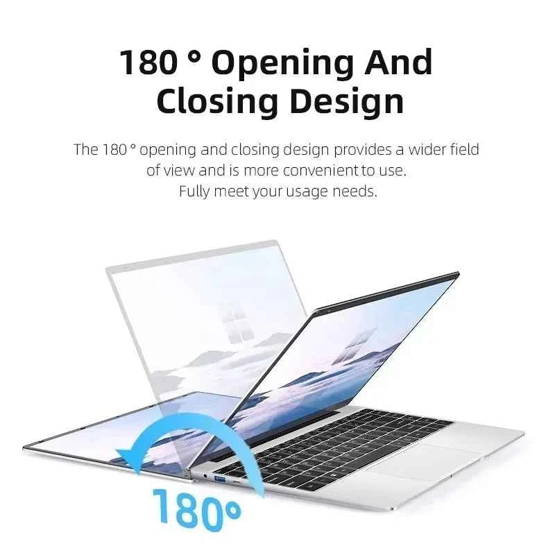 14.1 Inch Portable Laptop Computer Intel Core i7 8650U Dual Core 12GB RAM 512GB 1TB 2TB SSD Windows 11 Laptop Pc Gamer Notebook