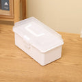 New 2/3 Layers Storage Box Large Capacity Plastic Nail Art Box Multifunctional Portable Jewelry Organizer Small Items