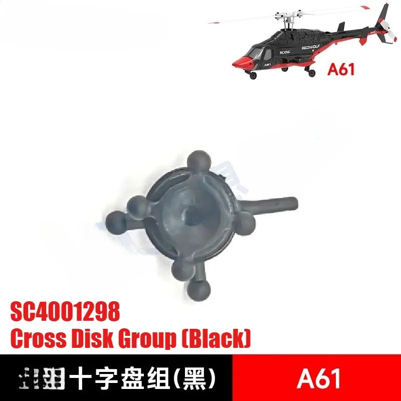 RC ERA A61 RC Helicopter Simulation Original Spare Parts Complete Set Chassis Main Frame Remote Control Blade Receiver Motor