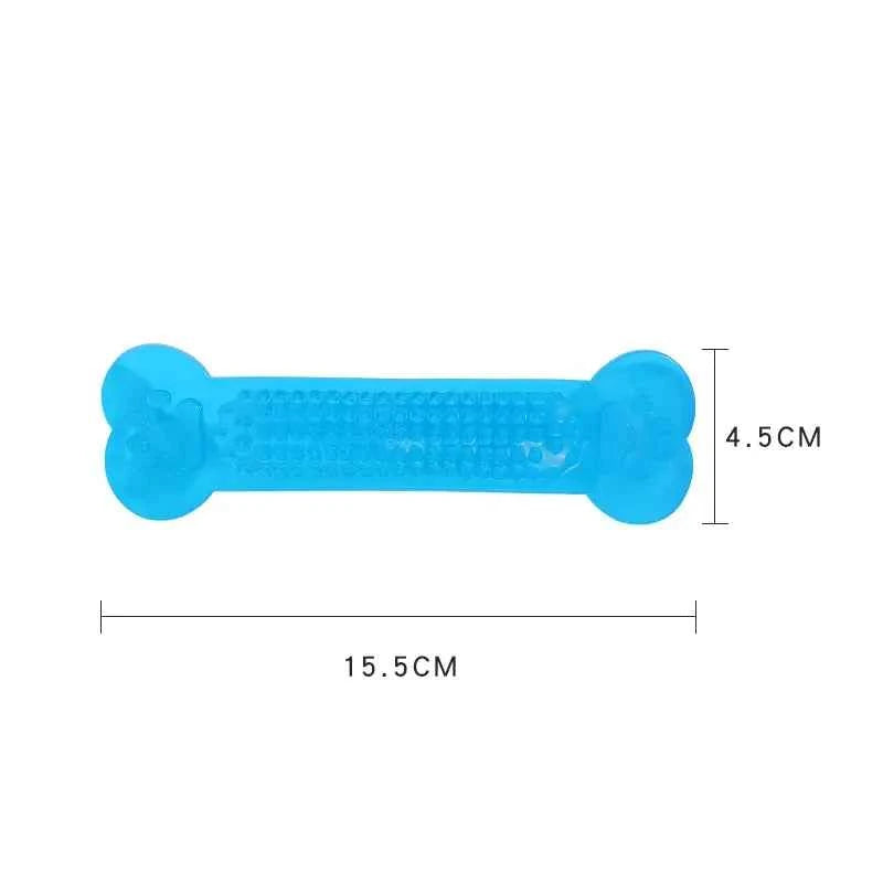 Pet Dog Chew Toys Rubber Bone Toy Aggressive Chewers Dog Toothbrush Doggy Puppy Dental Care For Dog Pet Accessories
