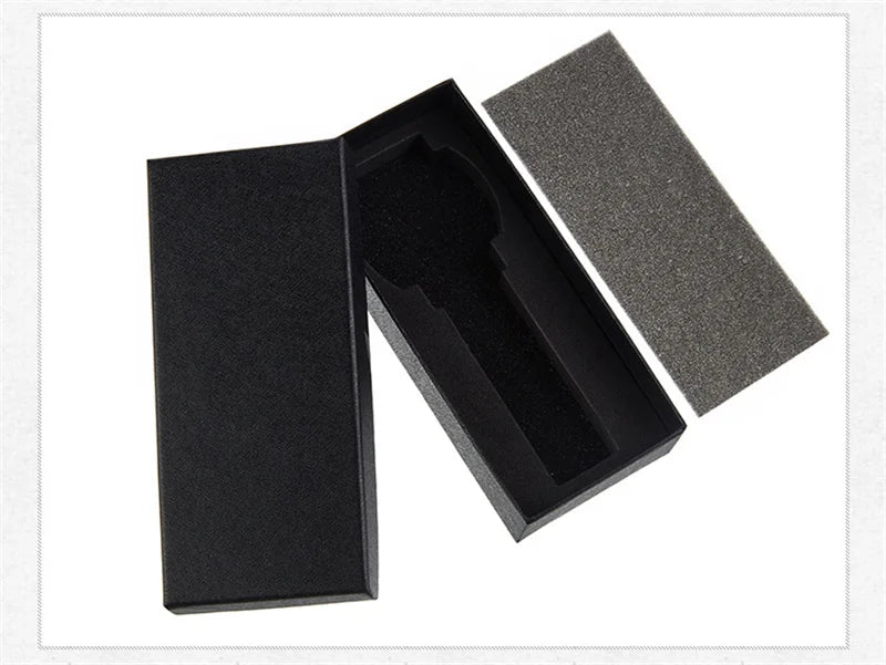1pc Single Watch Box Delicate Paper Wristwatch Display Case Watch Gift Packaging Box With Sponge Travel Jewelry Organizer Case