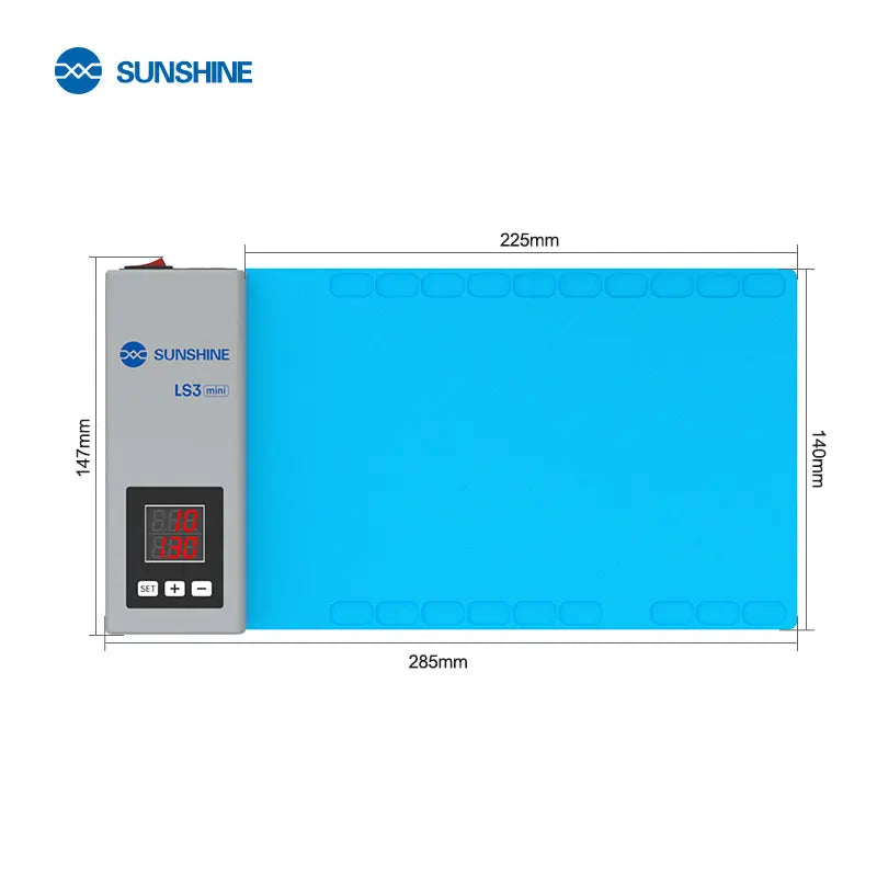 SUNSHINE LS3-Mini LCD Screen Separator Heating Table Separation Pad for Mobile Phone and Tablet Repair Screen Disassembly Tool