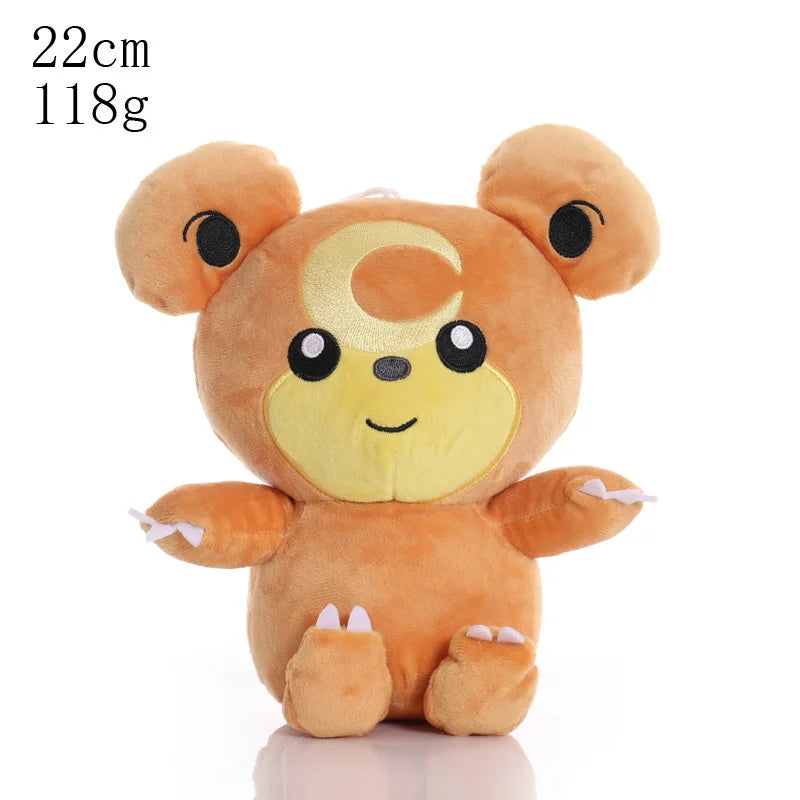 Pikachu Peluche Shiny Charizard XY Stuffed Plush Toy Eevee Garchomp Chikorita Sudowoodo Sprigatito Peluche,Birthday Kids Gifts