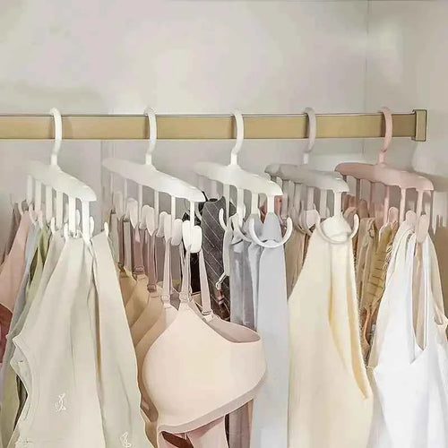 12-Hook Rotating Hanger – Space-Saving Closet Organizer for Ties, Belts, Underwear, Skirts | Portable Home & Dorm Storage 2030
