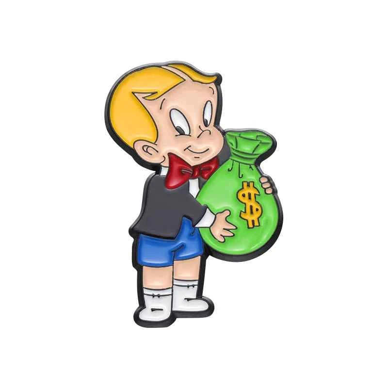 Creative Cartoon Character Enamel Pins Custom Cartoon Japanese Anime Badge Brooches Lapel Badges Jewelry Gifts