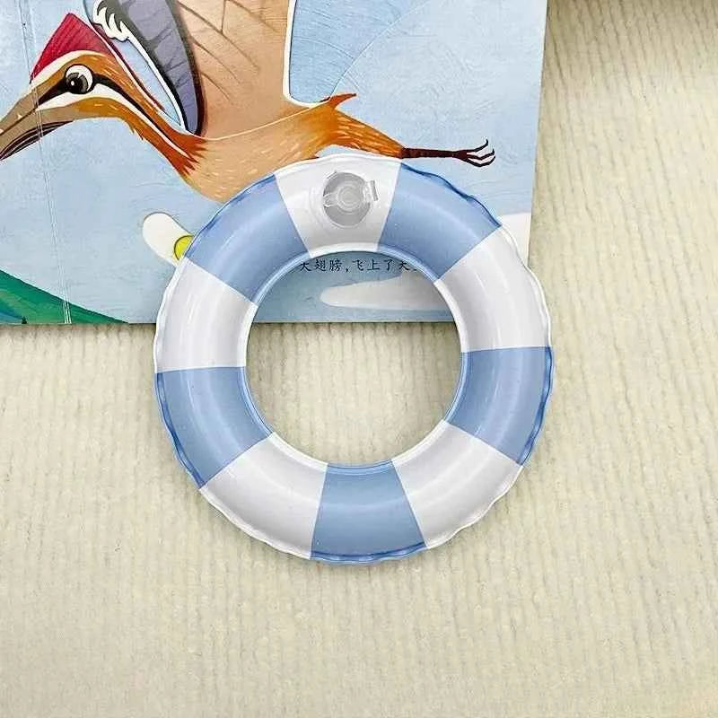 Swimsuit Beach Diving Surfboard for 15/17cm Labubu Glasses Swimming Circle for Labubu V1/V2/V3 Doll Clothes Outfit Accessories