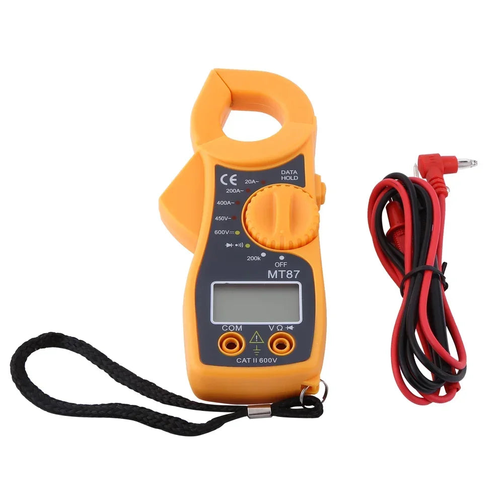 Digital Clamp Meter Multimeter Ammeter Digital Clamp Multimeter AC DC Voltmeter Ammeter Ohmmeter Volt Tester LCD Meter Voltmeter