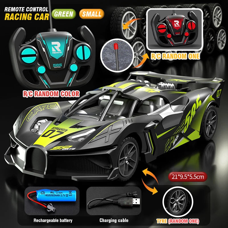 RC Car Toy Drift Racing Remote Control Car High Speed Off Road Racing Car Toys for Boys Christmas Indoor Outdoor Xmas Gifts