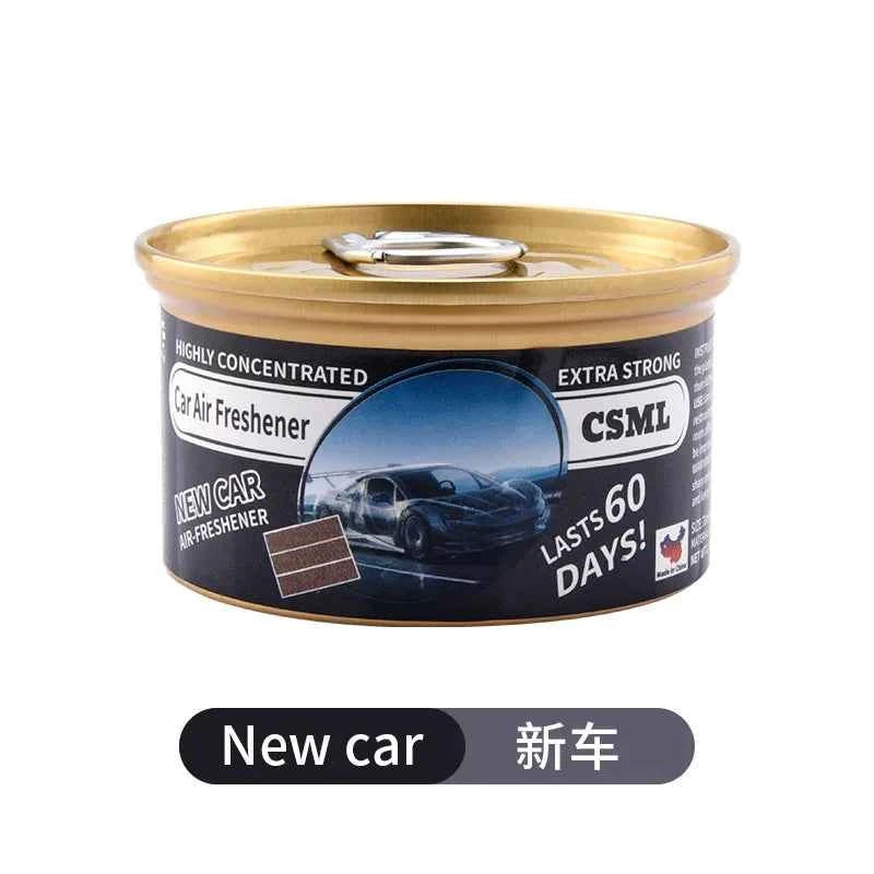 Best-selling Wooden Block Canned Car Aromatherapy, Car Fragrance Paste, Deodorizing Air Freshener, High-end Solid Perfume