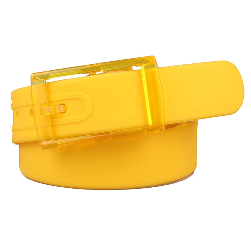 Candy Type Fashion Men And Women Lovers General Belt Silica Gel Plastic Defence Allergy Environmental Protection