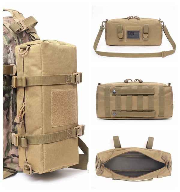 Molle Pouch EDC Nylon Waterproof Hunting Bag Outdoor Sport Waist Pack Travel Camping Cross-body Shoulder Bags
