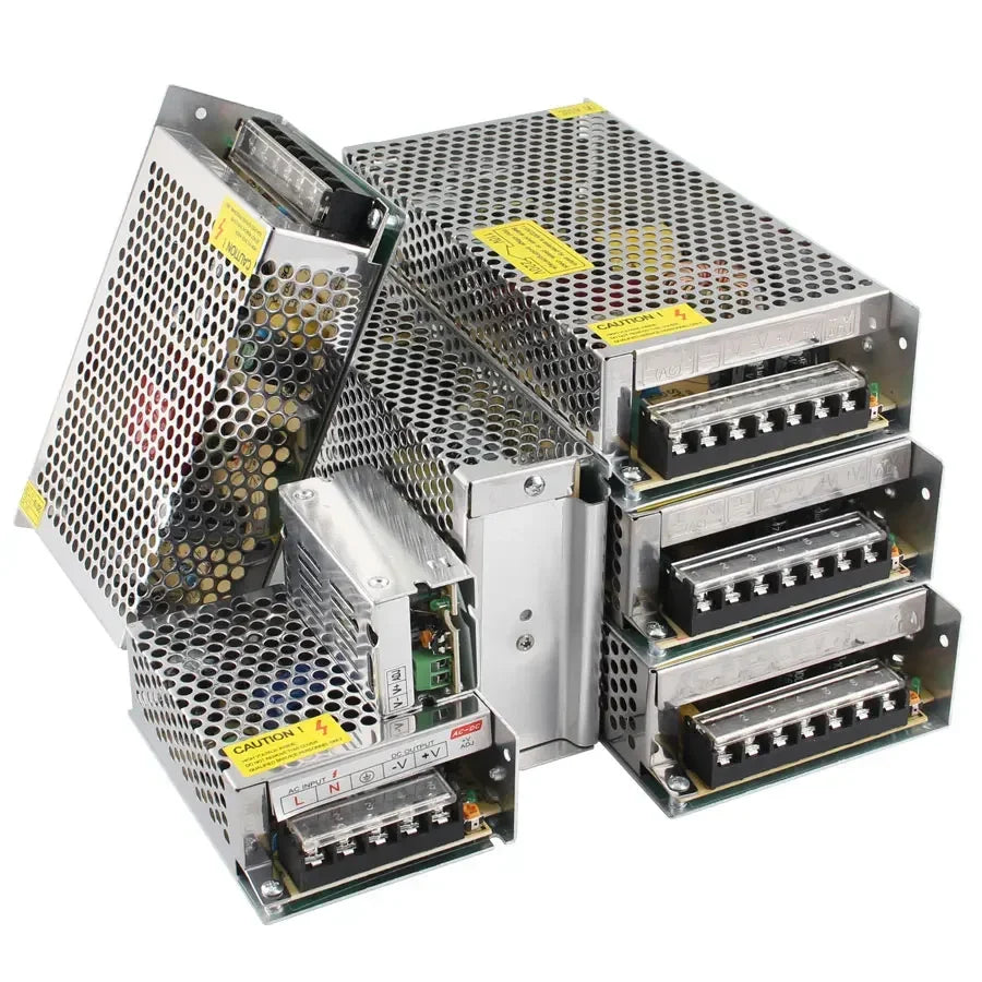 AC DC 110V 220V TO 5V 12V 24V 48V Switching Power Supply Source SMPS Fonte Power Supply 5 12 24 48V Transformer