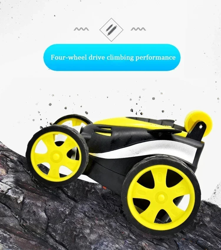 Stunt RC Car Electric Universal Rolling Toy Drift Tumbling Dump Truck Wireless Remote Control Toys Off-road Racing Car Toy