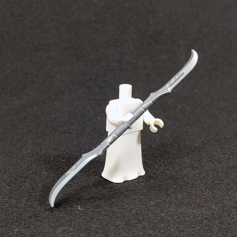 10PCS/SET Middle Ages Knights Elf  MOC  Shield Sword  Spear  For 4cm Mini Dolls  Building Blocks Brick Toys For Kid