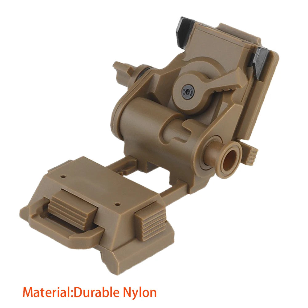 BOOIU New L4G24 NVG Tactical Helmet Mount Metal/Nylon Holder Bracket For PVS15/18  Goggles Night Vision Stent Helmet Accessories