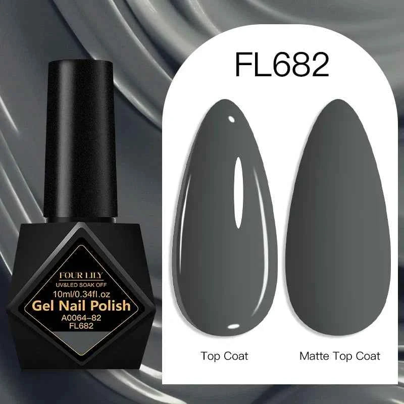 10ml Gel Nail Polish 162 Colors Nail Supplies Vernis Semi Permanent Nail Art Manicure Soak Off LED UV Gel Nail Varnishes Summer