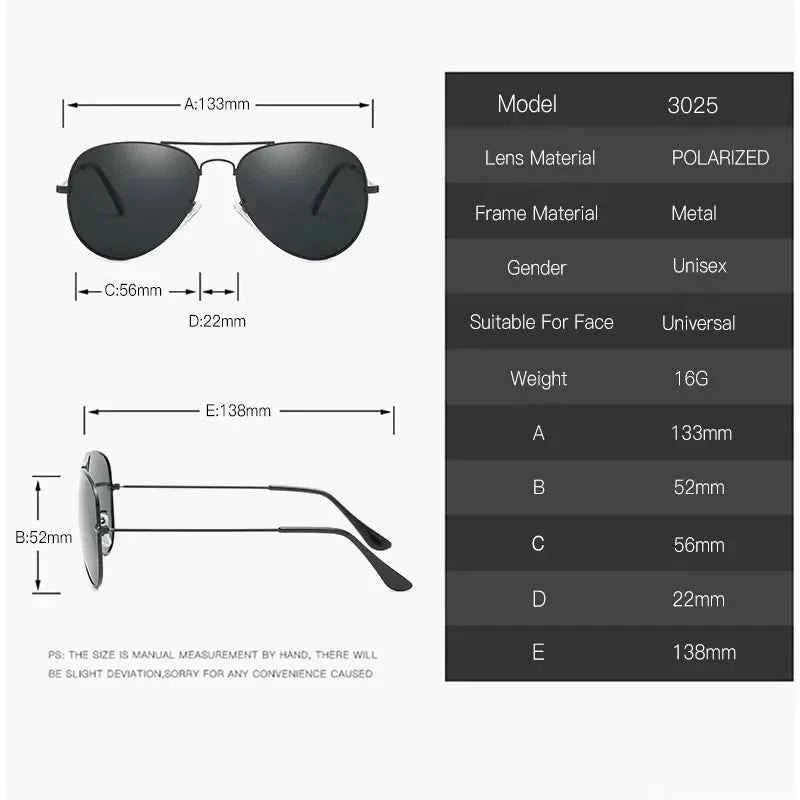 Luxury Men's Polarized Sunglasses Brand Designer Square Women Men Vintage Driving Cycling Glasses UV400 Male Eyewear SunGlasses