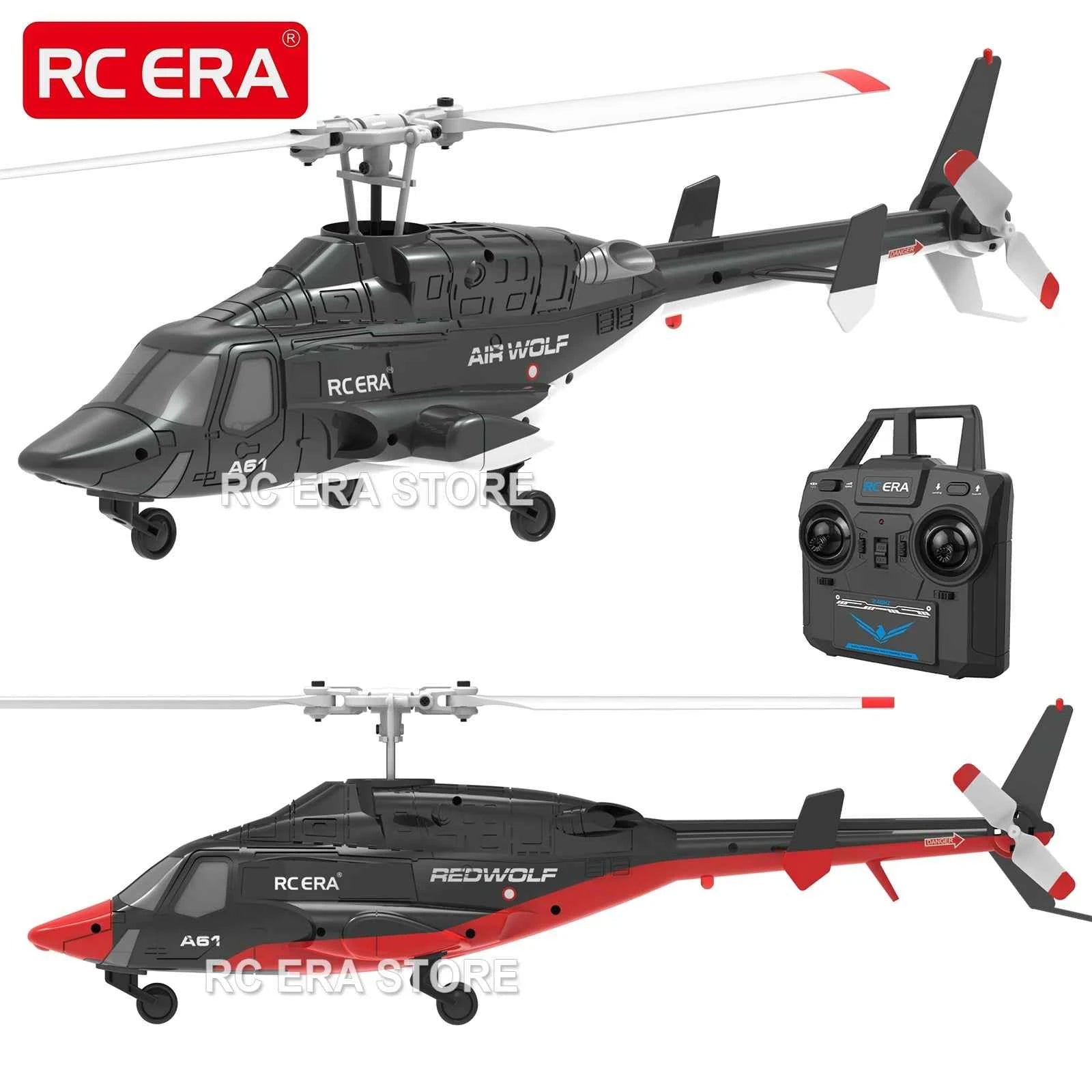 RC ERA C129V2 RTF RC Helicopter 2.4GHz 6-axis Gyroscope One Click 3D Flip Remote Control Aircraft Hobby Toys