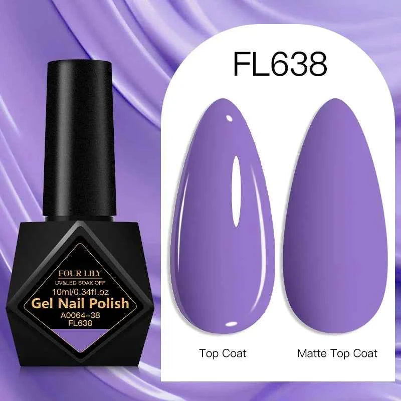 10ml Gel Nail Polish 162 Colors Nail Supplies Vernis Semi Permanent Nail Art Manicure Soak Off LED UV Gel Nail Varnishes Summer