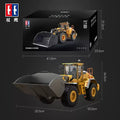 Car 1/16 RC Full Metal Loader Excavator Electric Remote Control Alloy Rc Car Excavator Engineering Model Cars