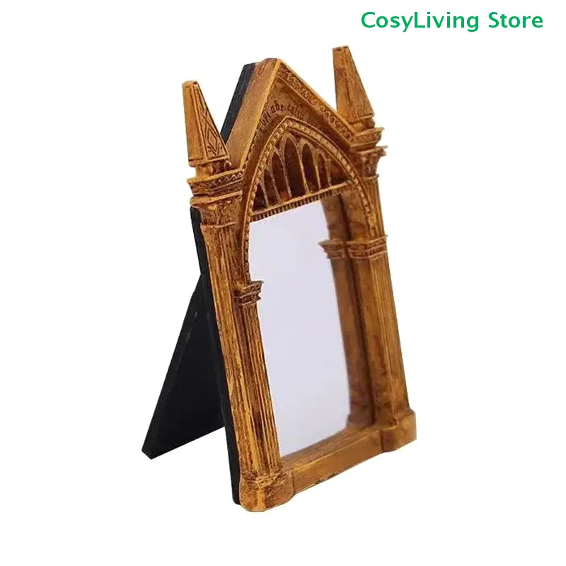 Standing Bookshelf Mirror of Erised Decor Wizarding Witchy Magical Objects Home Decor Fantasy Gift Wizard & Witch Themed Rooms