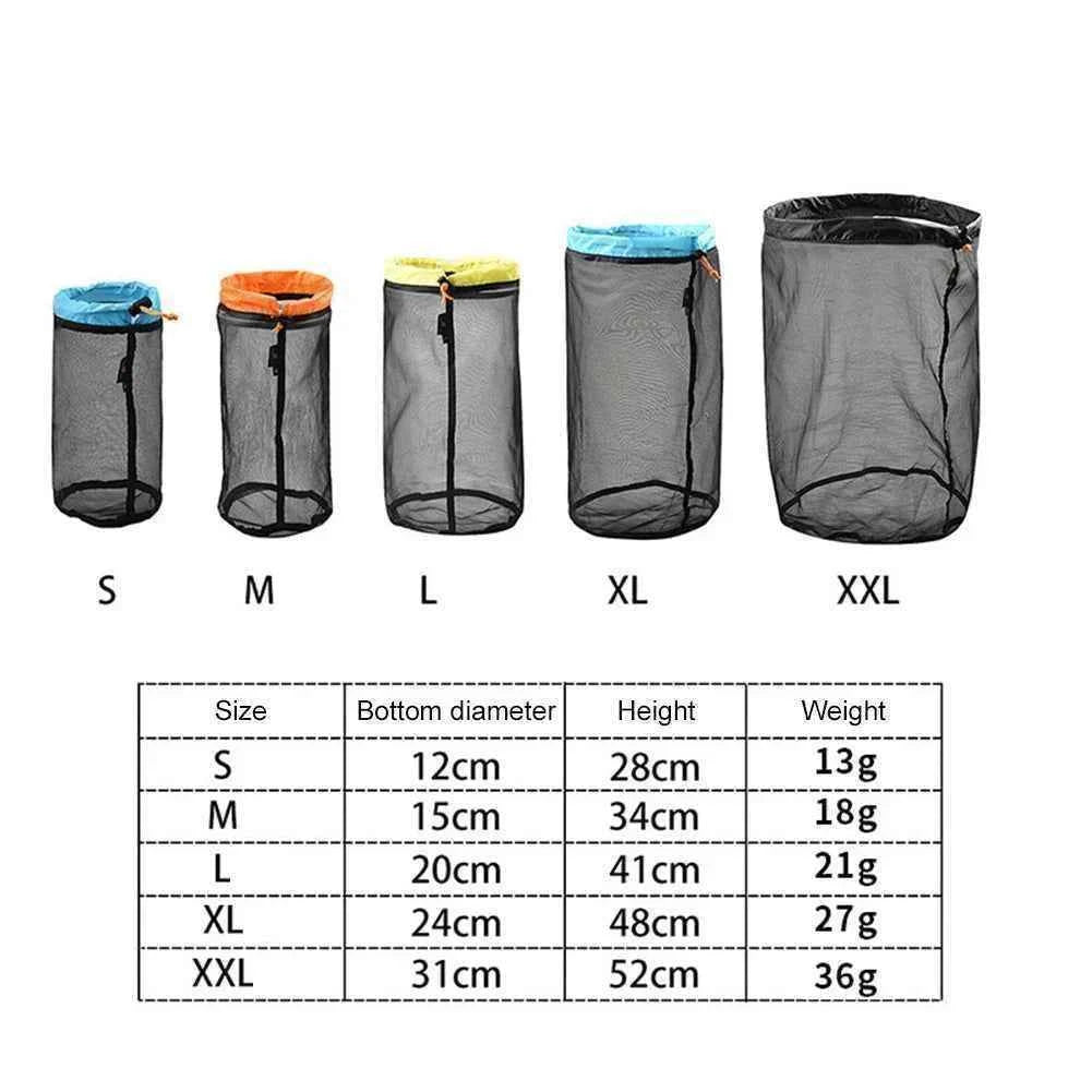 Compression Bag Portable Waterproof Drawstring Travel Sundry Bag Dustproof Space Saving Carry Pouch for Camping Travel Hiking