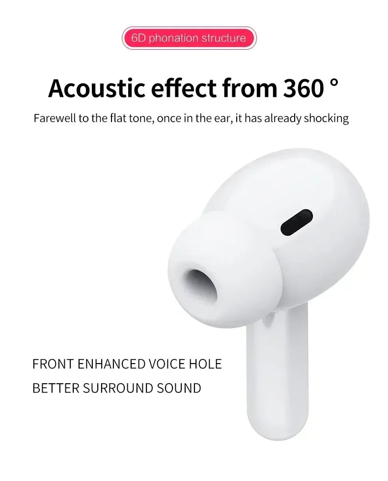 TWS Wireless Bluetooth Earbuds – Touch Control, Mic