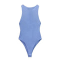 Women Fashion With Halter Neck Skinny Bodysuit Sexy Sleeveless Snap-button Female Playsuits Mujer