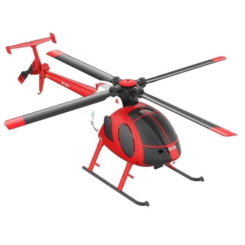 C184 RC Helicopter 2.4G 6-Aixs Gyroscope 4CH Altitude Hold Optical Flow Remote Control Helicopter Toys For Kid Adult