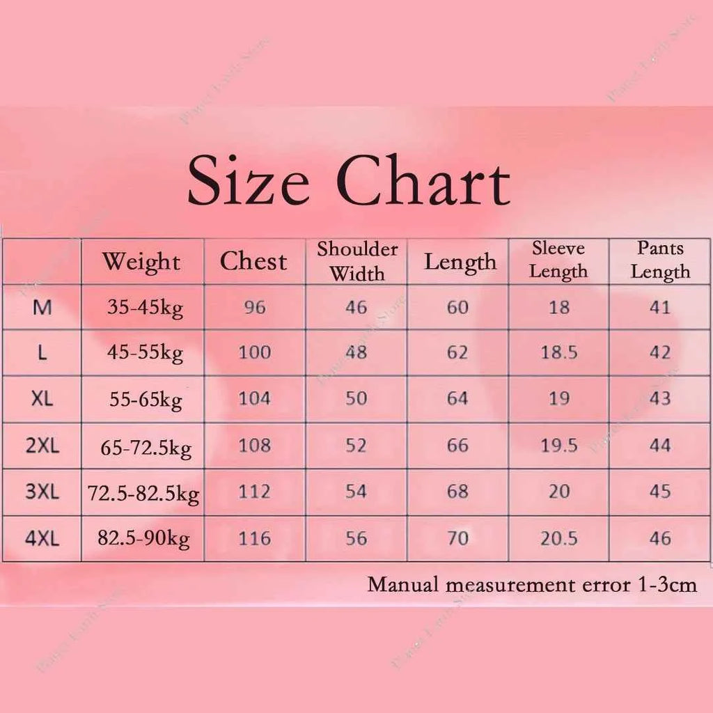Summer Women's Pajamas Set Sleepwear 2 PCS - Short Tank Tops and Shorts with Chest Pad Womens Printing Pyjama Home Leisure Suit