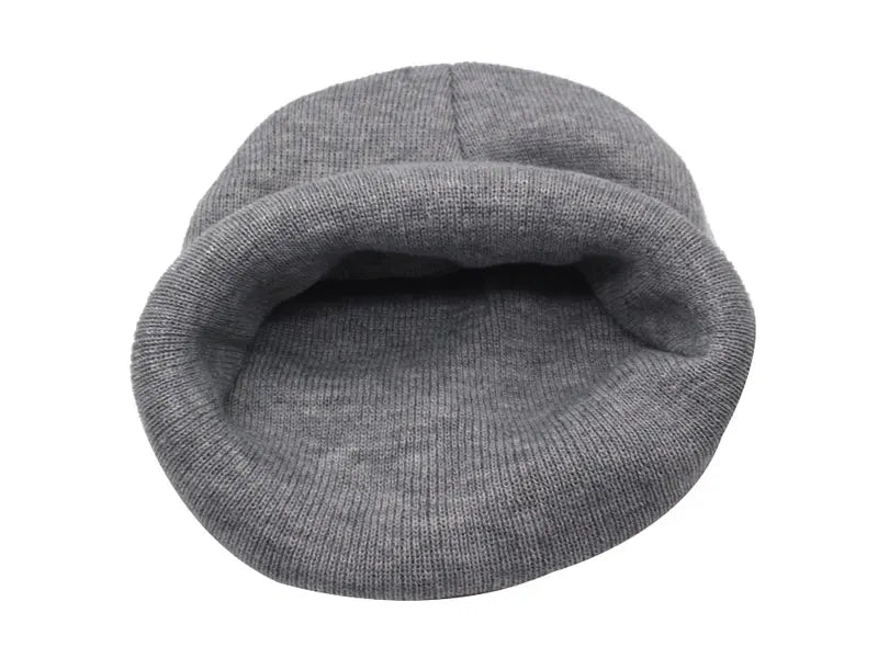 Solid Beanies Hat Women's Knitted Hats For Men Cap Autumn Ski Mask Female Bonnet Skull Skullies Knit Women Winter Beanie Hat Cap
