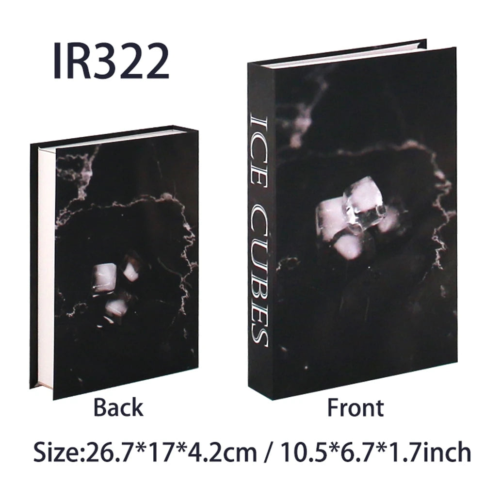 Home Decor Fake Books Coffee Table Books Ornaments Living Room Decoration Luxury Fake Books Storage Box Aesthetic Decoration