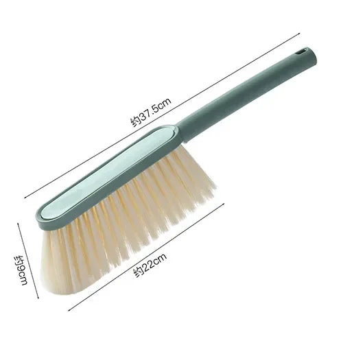 green Color Household Bed And Sofa Cleaning Brush With Long Handle