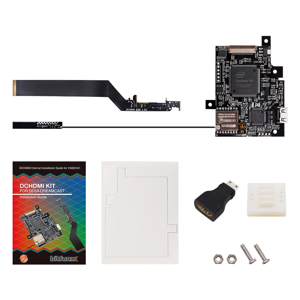 BitFunx DC HDMI™ Kit For SEGA Dreamcast Game Console High Definition 1080P DC Chip For Dreamcast PCB Board