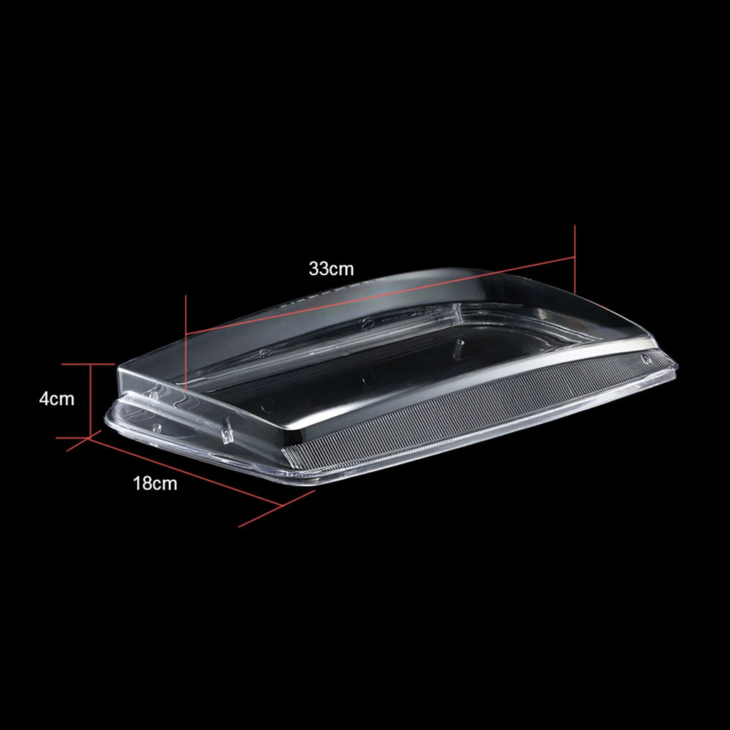 One Pair Transparent Plastic Headlight Headlamp Cover Replacement for VW MK4 Jetta Bora 1998-2004 Plastic Headlight Cover