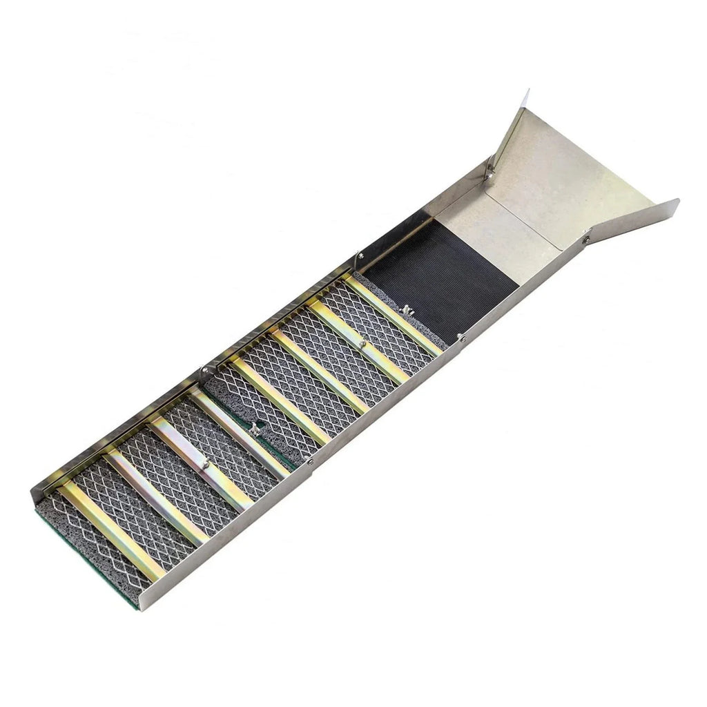 Folding Gold Sluice Box Aluminum Alloy Portable Sluice Box for Gold Mining Chute Panning Prospecting Recovery Tool