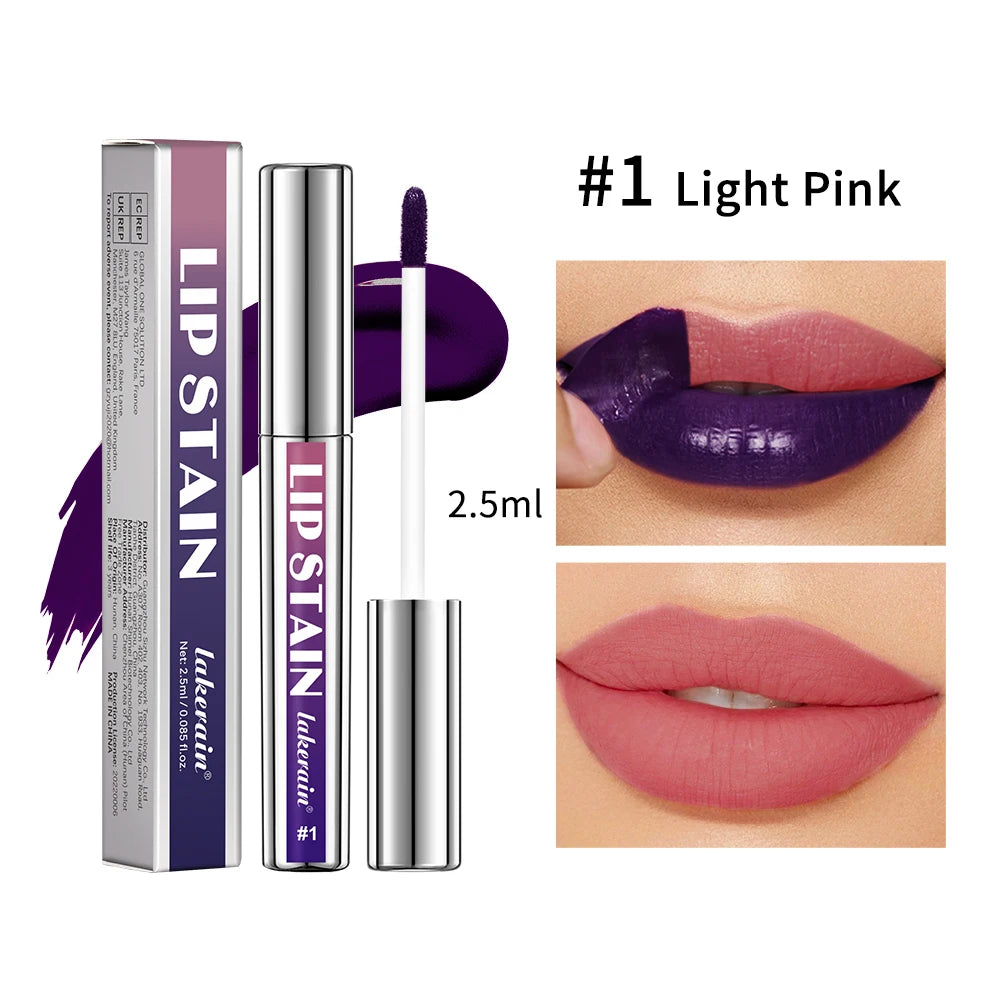 Light Pink Color Peel Off Lip Stain Gloss – Long-Lasting Waterproof Tint