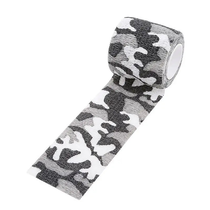1pc Camouflage Invisible Tape Camo Form Reusable Self Cling Camo Hunting Rifle Fabric Tape Wrap Outdoor Camping Accessories