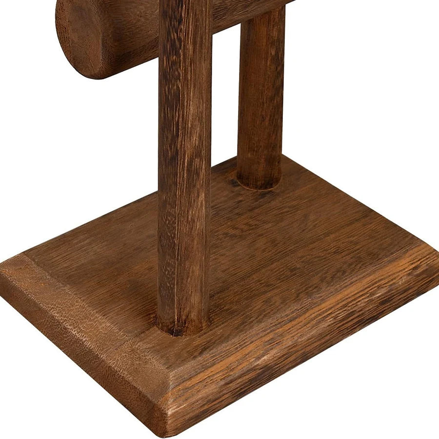 Watch Holder Stand Wooden Watch Display Tower Jewelry Organizer for Bracelets and Necklaces Watch Holder Organizer