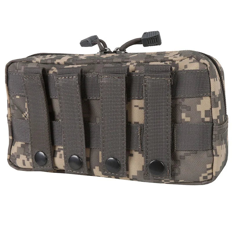 Tactical Molle EDC Tool Pouch Hunting Vest Dump Drop Pouches Outdoor Sports Fishing Camping Accessories Organizer EMT Waist Bag