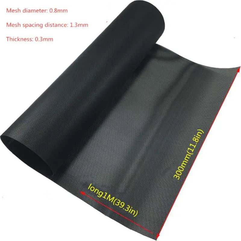 100*30cm Plastic PVC Computer Case Cooling Fan Dustproof Dust Filters Mesh for DIY Case Fan Accessories