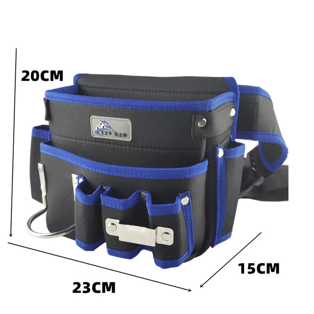 Tool Storage Waist Pack Plumber's Tools Articles Storage Special Cowhide Hanging Mouth Mechanic Multifunctional Waist Pack
